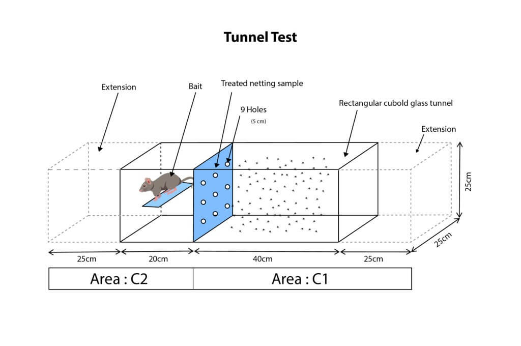 Infographics of Tunnel Test