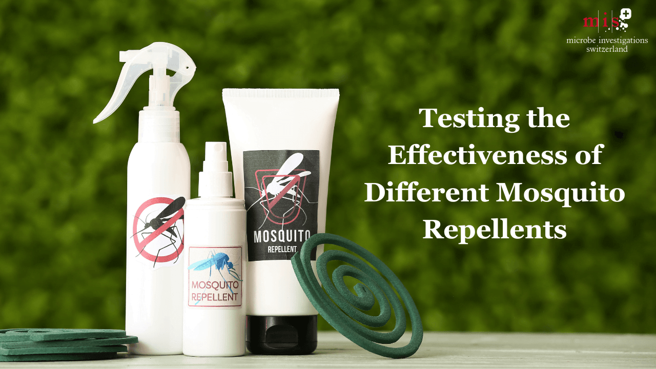 Mosquito repellent testing