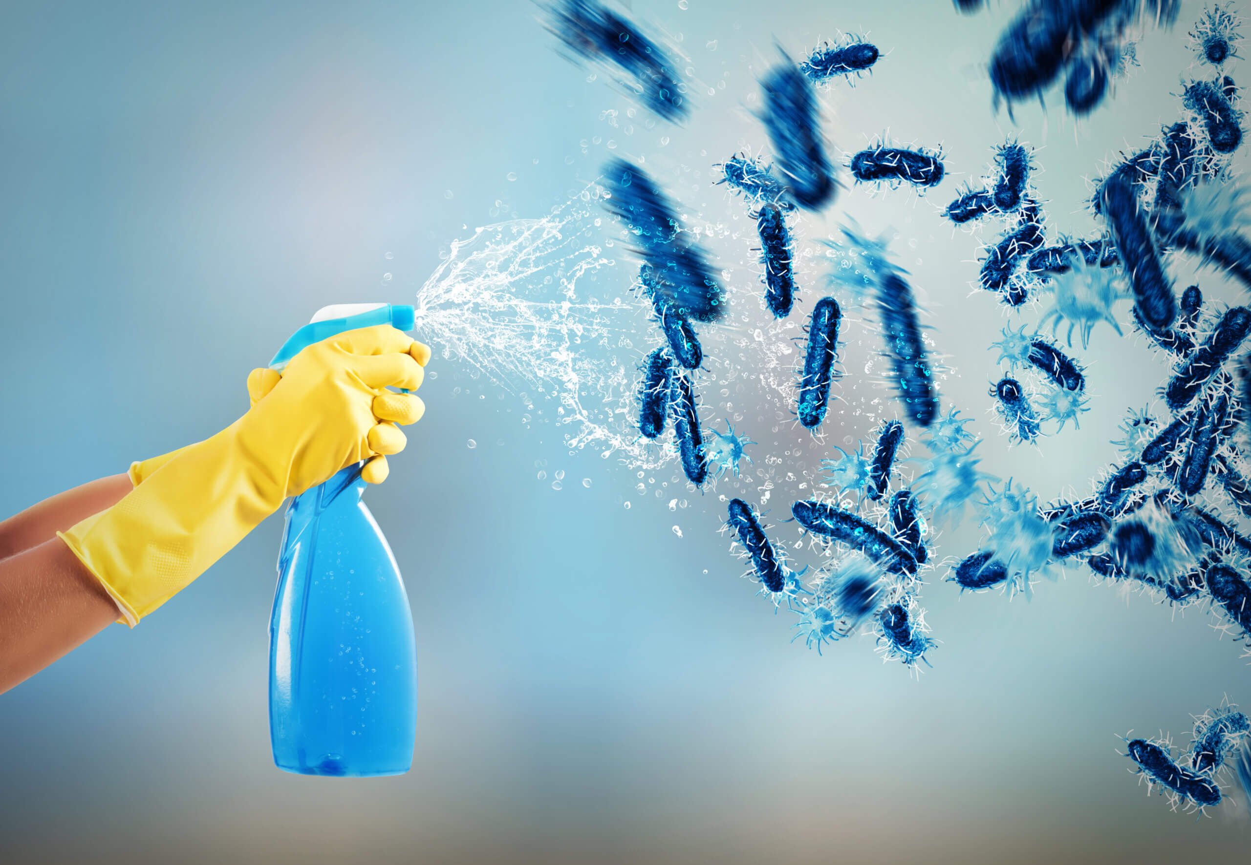 disinfectant testing for bacteria