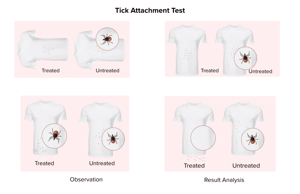 Tick Repellent Test
