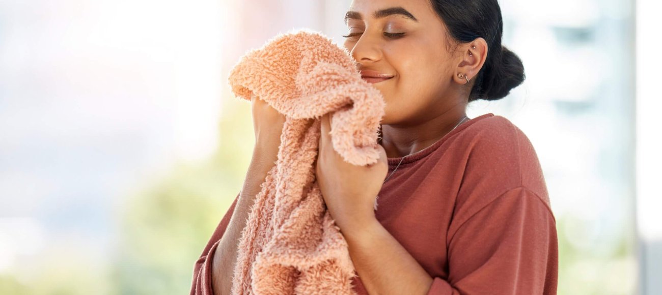 Image shows a textile that was tested using ISO 17299-3 standard for textile odour testing